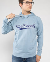 Lightweight Terry Pullover Hood | Misty Blue
