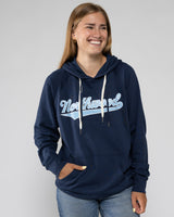 Lightweight Terry Pullover Hood | Indigo