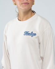 Pigment Dye Crew Neck | Sandstone
