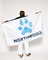 NU Exports Flag | White
