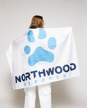 NU Exports Flag | White