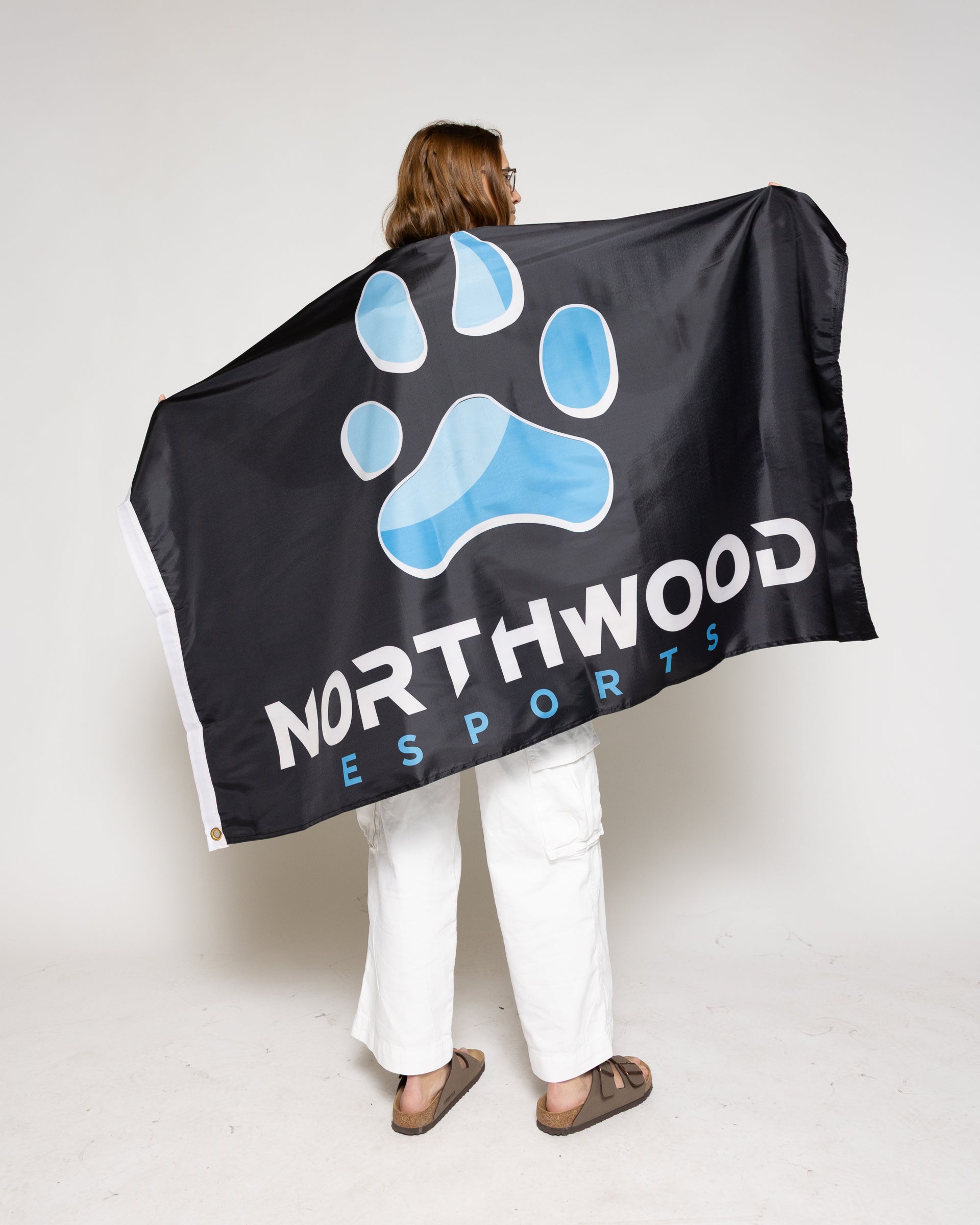 NU Exports Flag | Navy