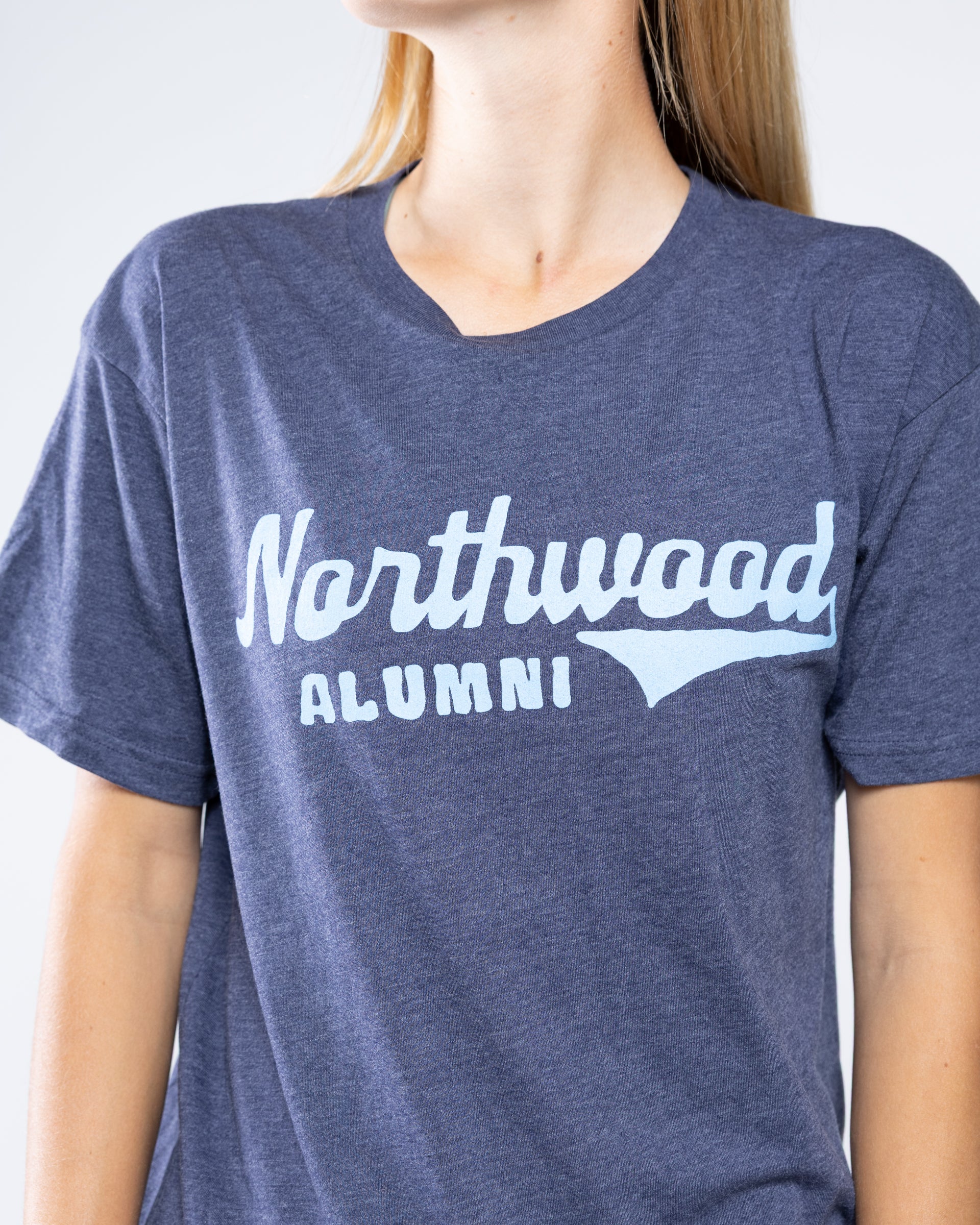 Alumni The Good Old Days Tee | Navy Heather