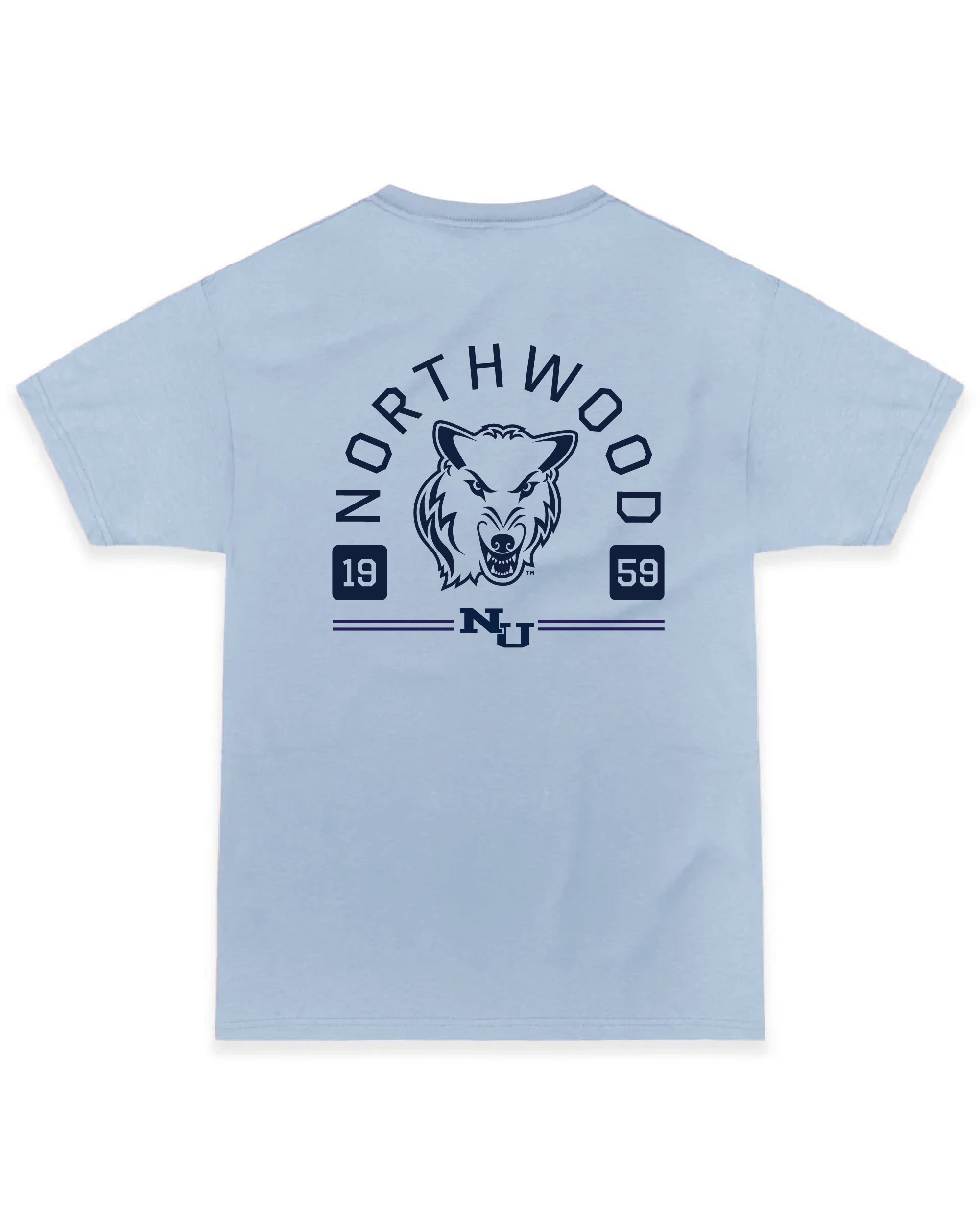 Classic Varsity Tee | Light Blue