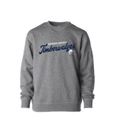 Toddler Vintage Script Crew | Nickel