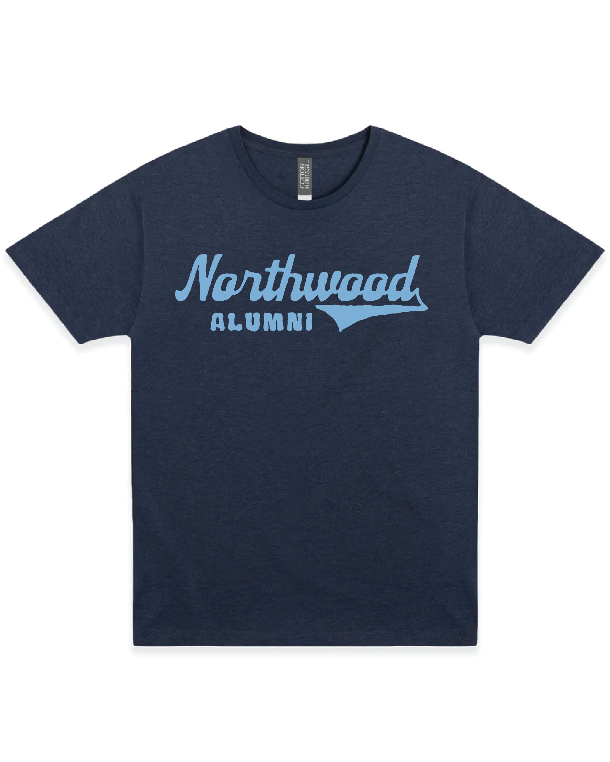 Alumni The Good Old Days Tee | Navy Heather