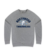 Youth Retro Mascot Crew | Oxford Grey