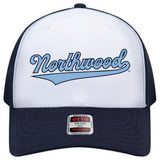 Northwood Mid-Pro Mesh Back Trucker Hat | Navy & White