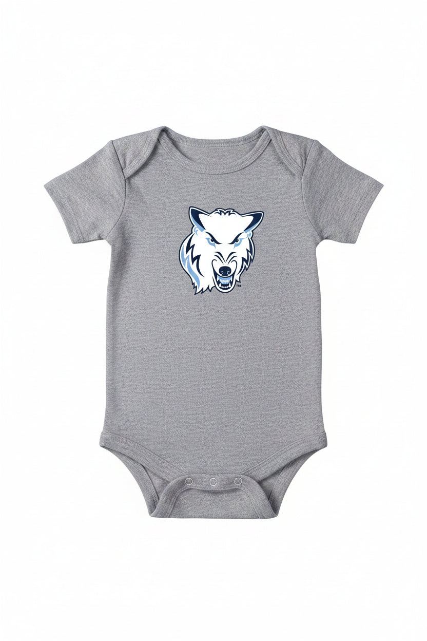 Infant Logoed Onesie | Oxford Grey