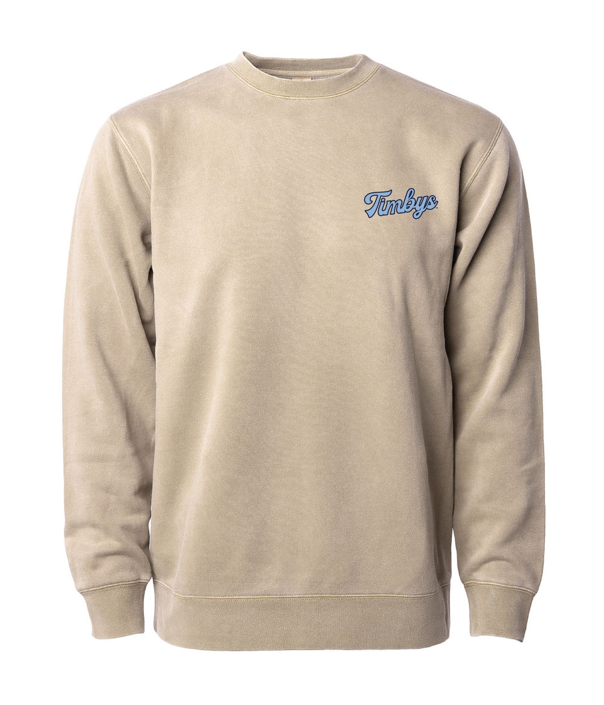 Pigment Dye Crew Neck | Sandstone