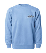 Pigment Dye Crew Neck | Light Blue